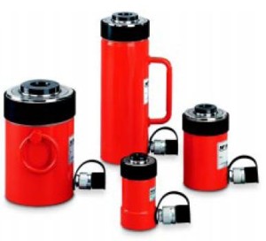 YCS-21/50 - cylinder przelotowy, nośność 21t, skok 50mm