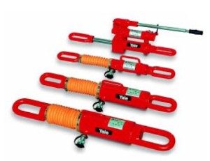 YPPS-10/150 - cylinder ściagający z integralną pompą ręczną, nośność 10t, skok 150mm