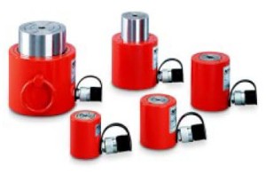 YLS-30/60 - cylinder nisko-profilowy o udźwigu 30t, skok 60mm